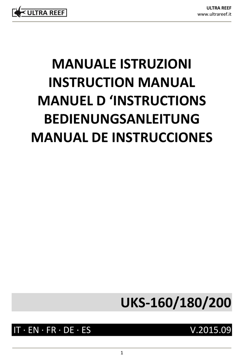 Ultra Reef UKS-160 User manual