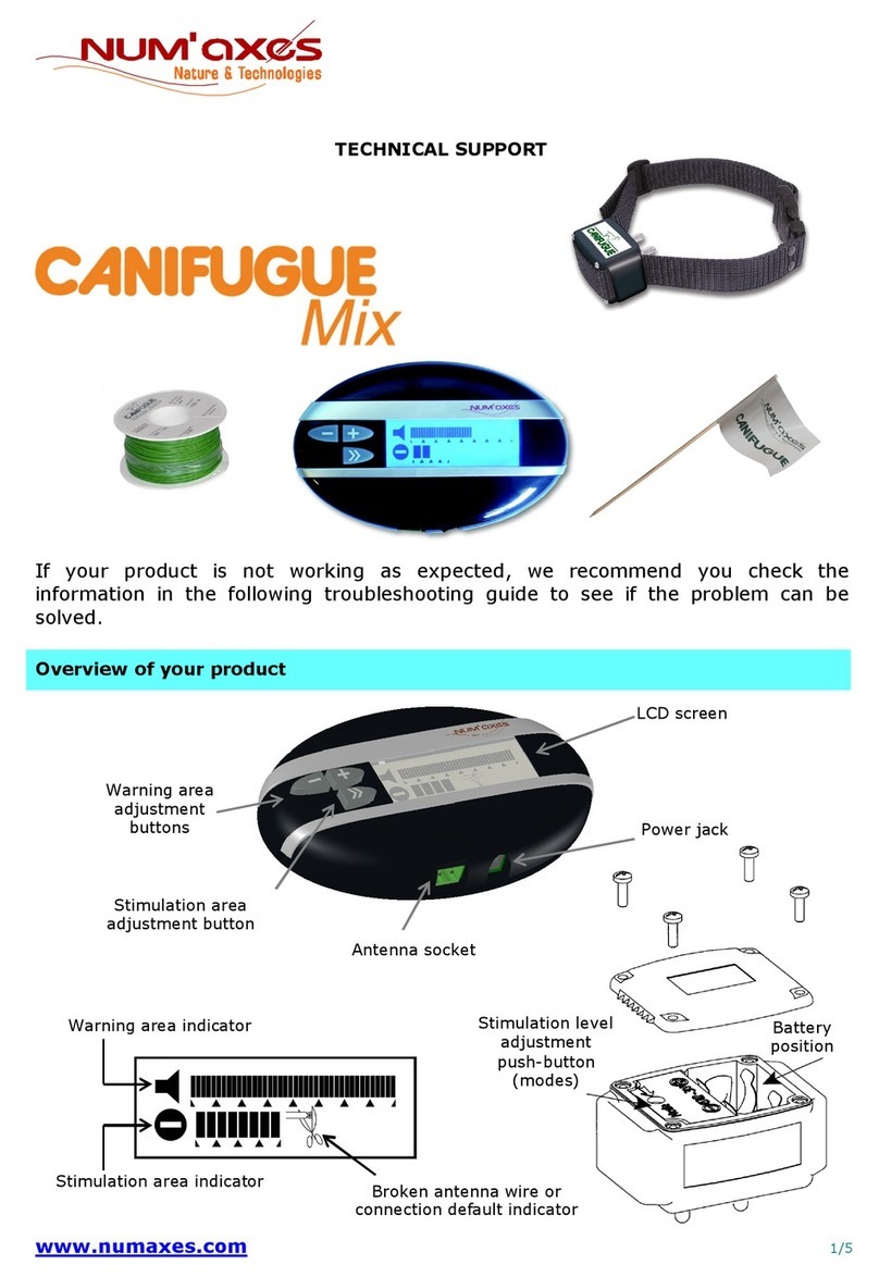 Num'axes Canifugue Mix Installation instructions Num'axes Canifugue Mix Installation instructions