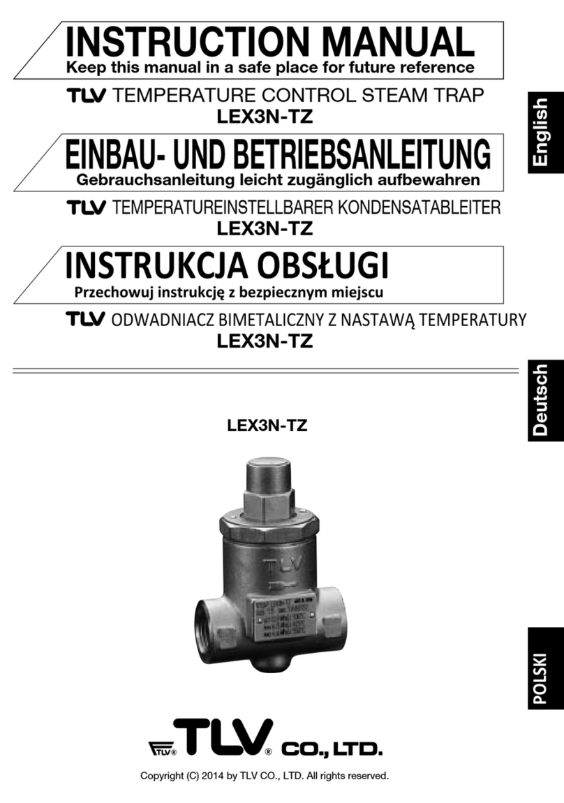 TLV LEX3N-TZ instruction manual