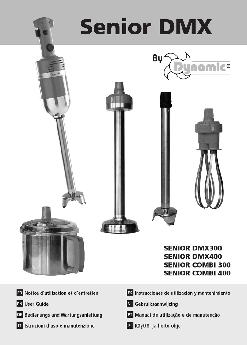 Dynamic Senior DMX Series User manual