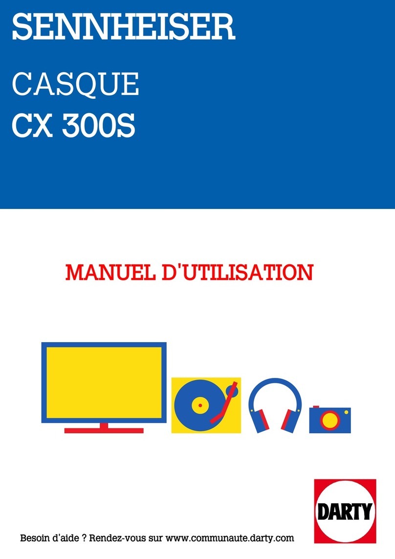 Sennheiser CX 300S Installation and operating manual