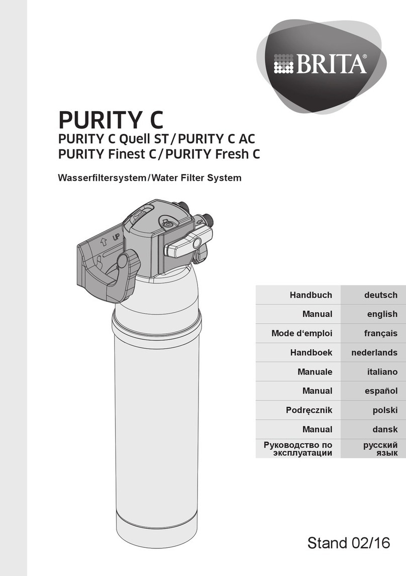 Brita Purity C Series User manual