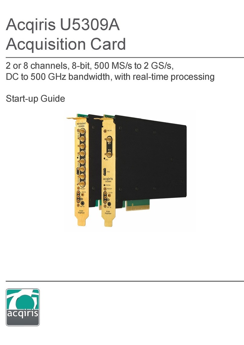 Keysight Acqiris U5309A User guide