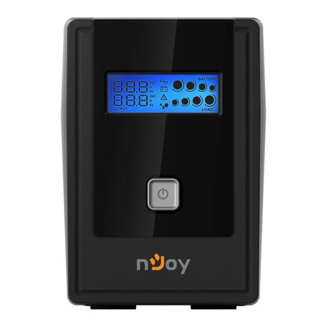 Njoy Cadu 650 User manual