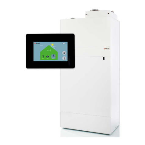 nilan Compact P Polar EK 6 kW CTS 700 user manual