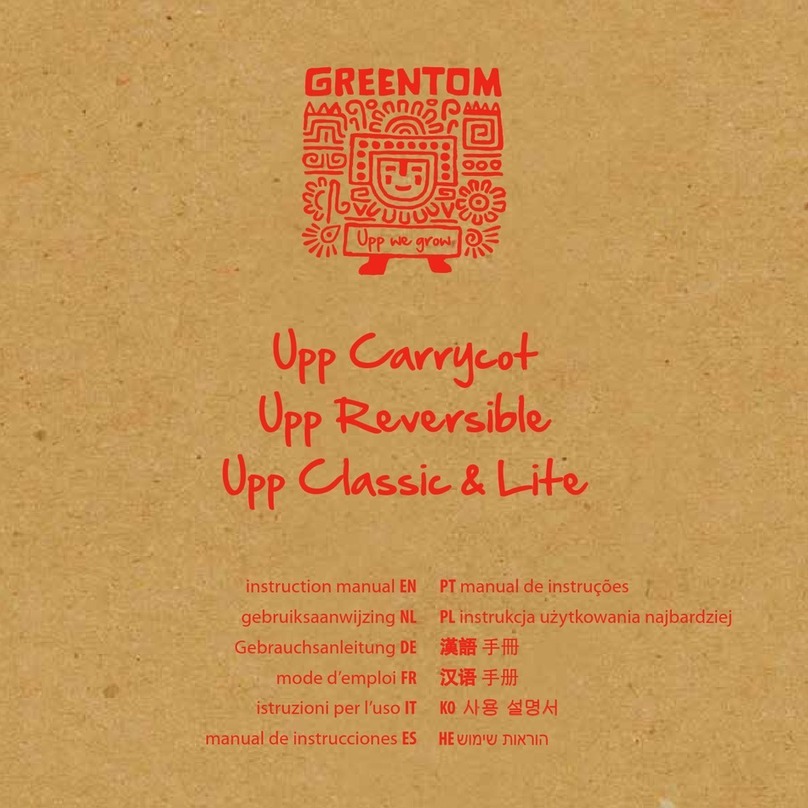 Greentom Upp Carrycot instruction manual
