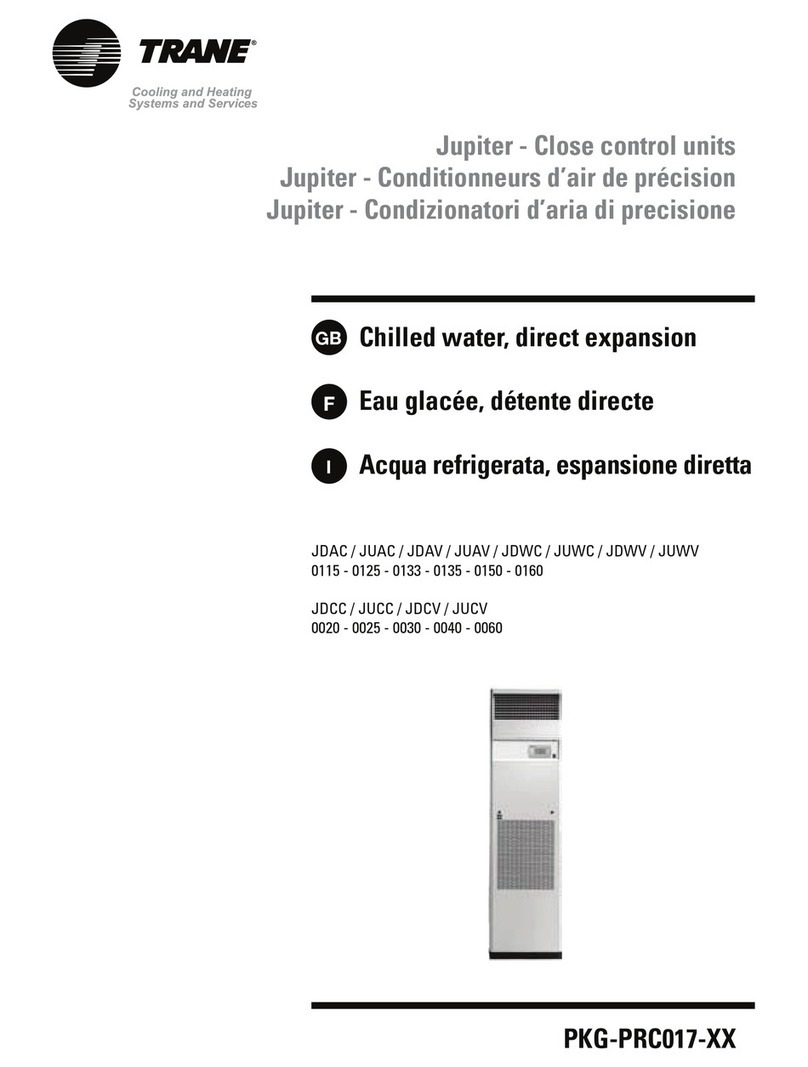 Trane JDAC Series User manual