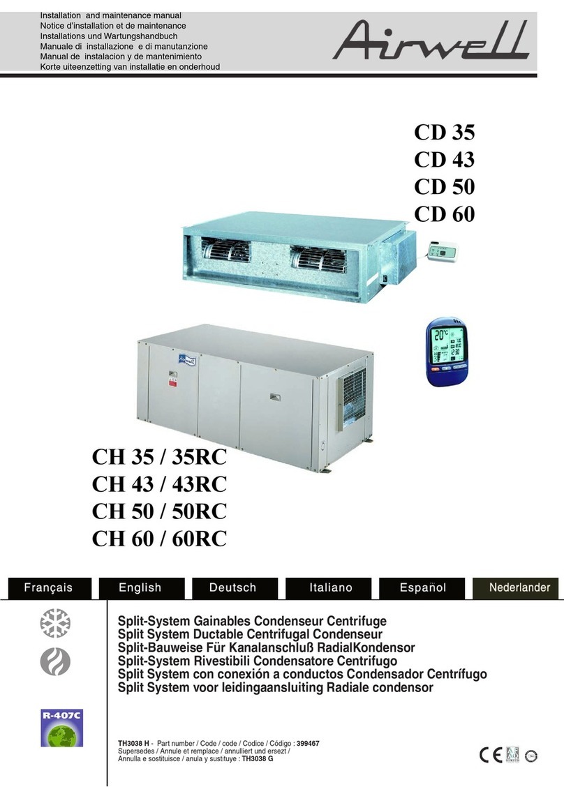 Airwell CD35 Manual