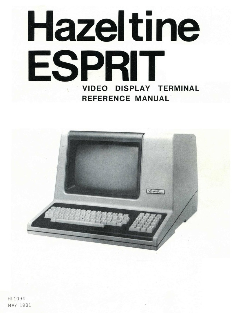 hazeltine ESPRIT Reference manual