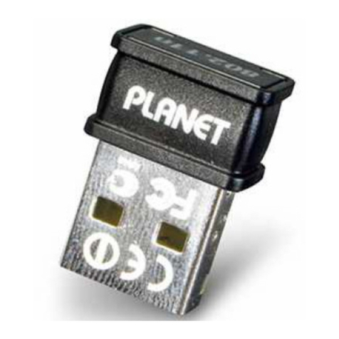 Planet WNL-U554M Quick installation guide