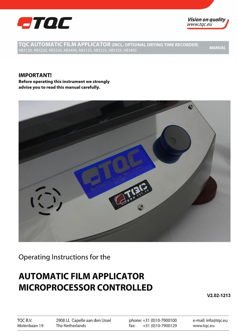 TQC AB3120 operating instructions