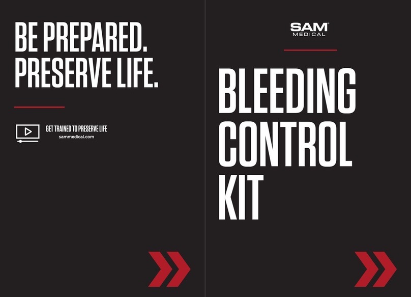 SAM MEDICAL BLEEDING CONTROL KIT manual
