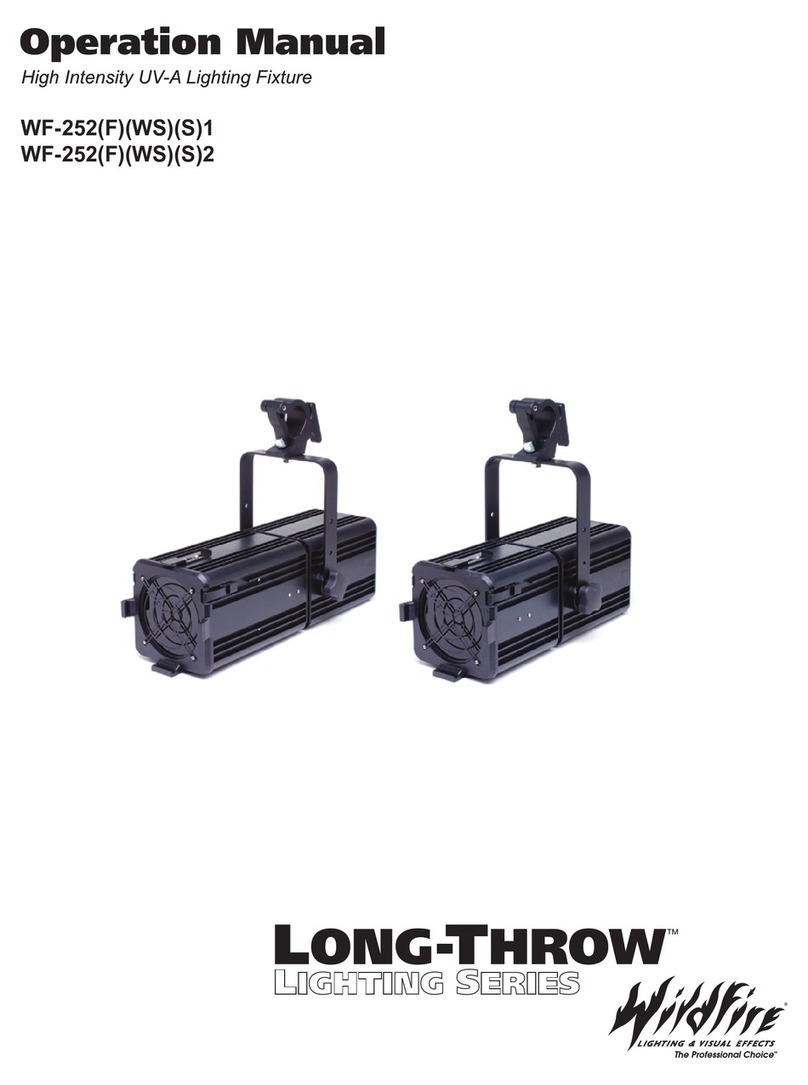 Wildfire LONG-THROW WF-252F1 Operation manual