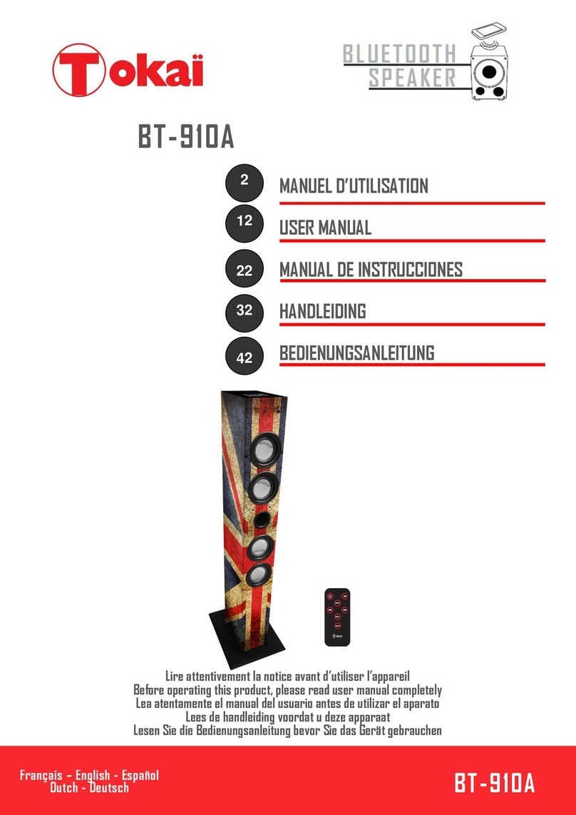 Tokai BT-910A user manual