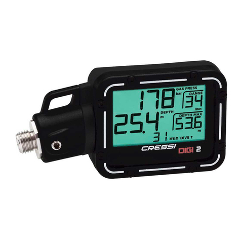 Cressi DIGI 2 User manual Cressi DIGI 2 User manual