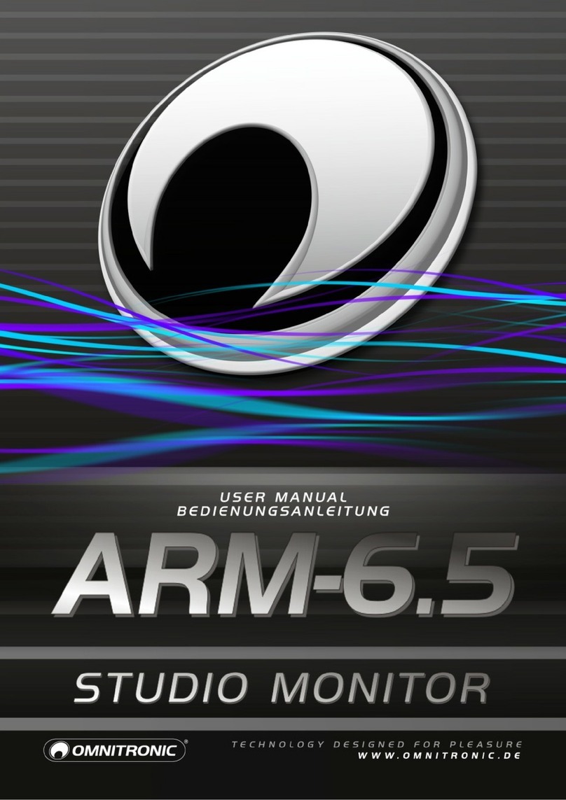 Omnitronic ARM-6.5 User manual