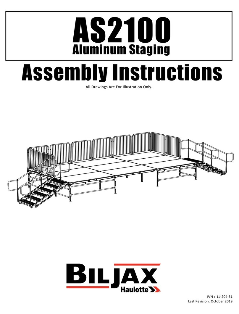 Haulotte BilJax AS2100 Assembly instructions