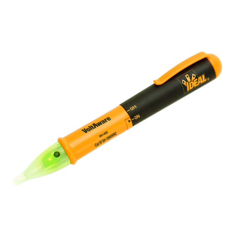 IDEAL VoltAware NCV User manual IDEAL VoltAware NCV User manual