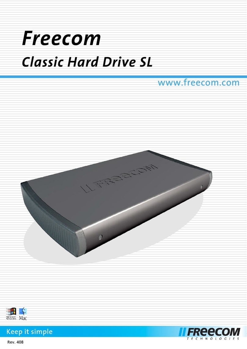 Freecom SL User manual