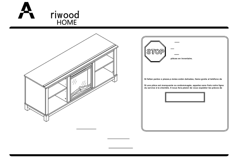 Ameriwood HOME 1819096COM Assembly Intructions