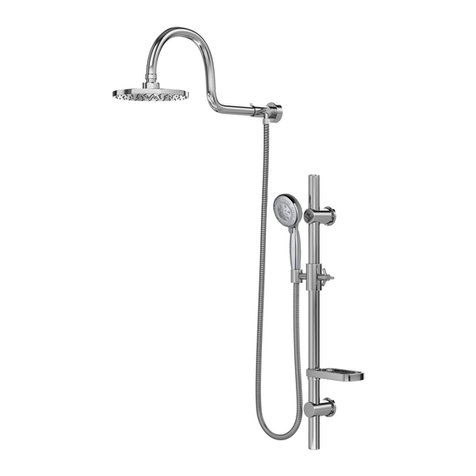 Pulse Shower Spas AquaRain User manual