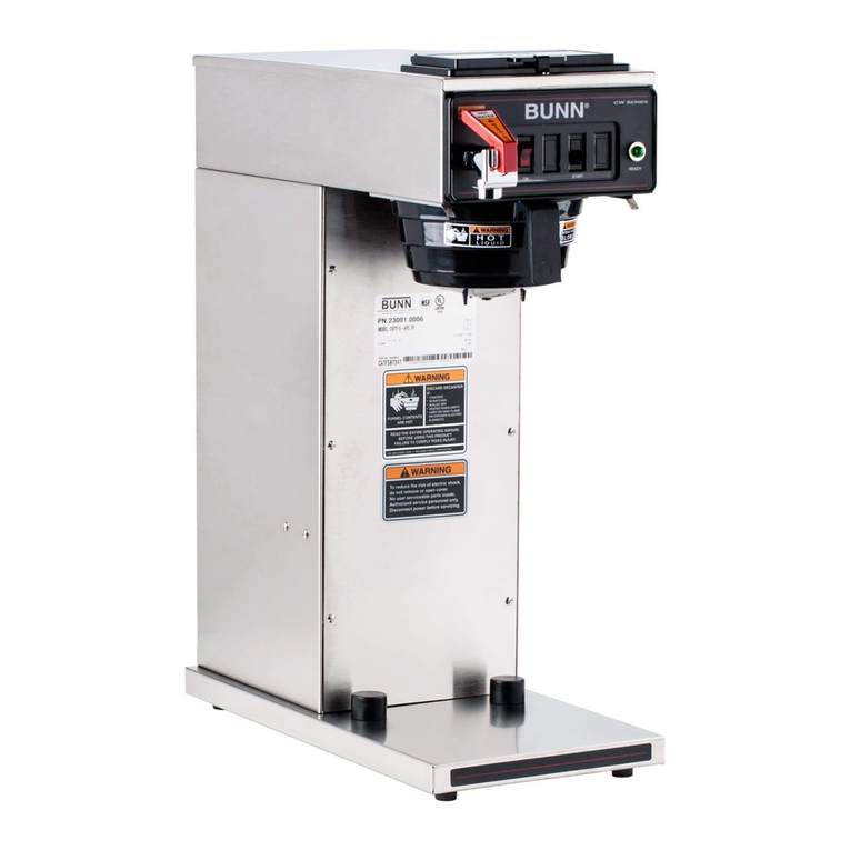 Bunn CWTF APS Series User manual