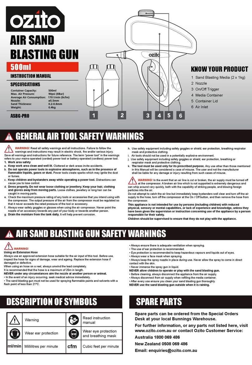 Ozito ASBG-PRO instruction manual Ozito ASBG-PRO instruction manual