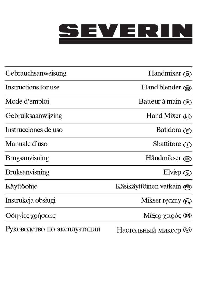 SEVERIN HM 3827 Instructions for use