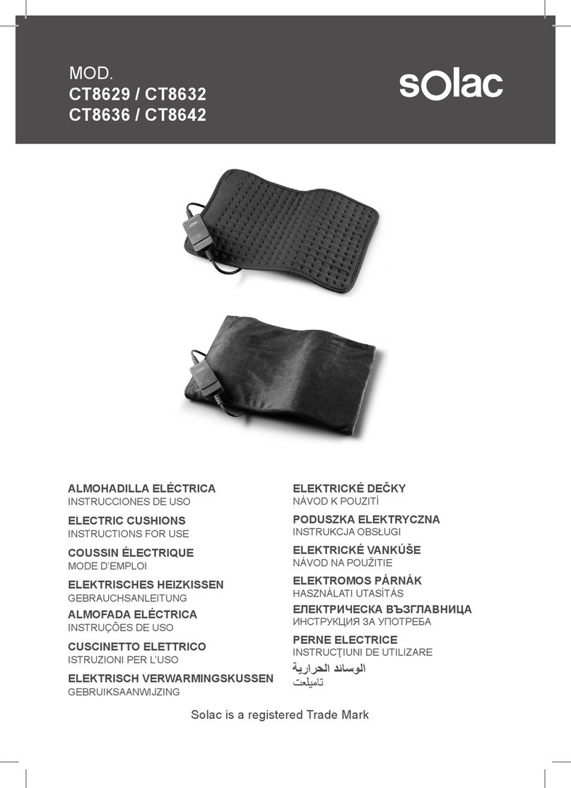 SOLAC CT8632 Instructions for use