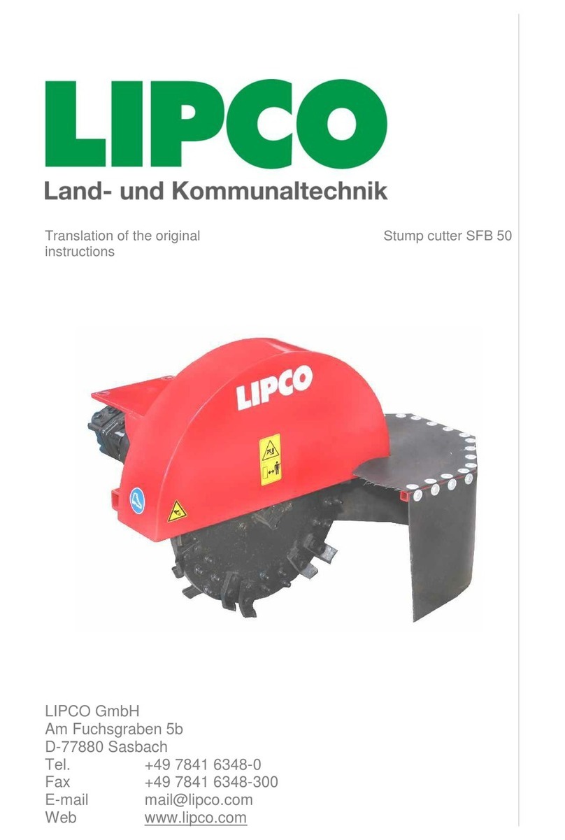 Lipco SFB 50 Translation of the original instructions