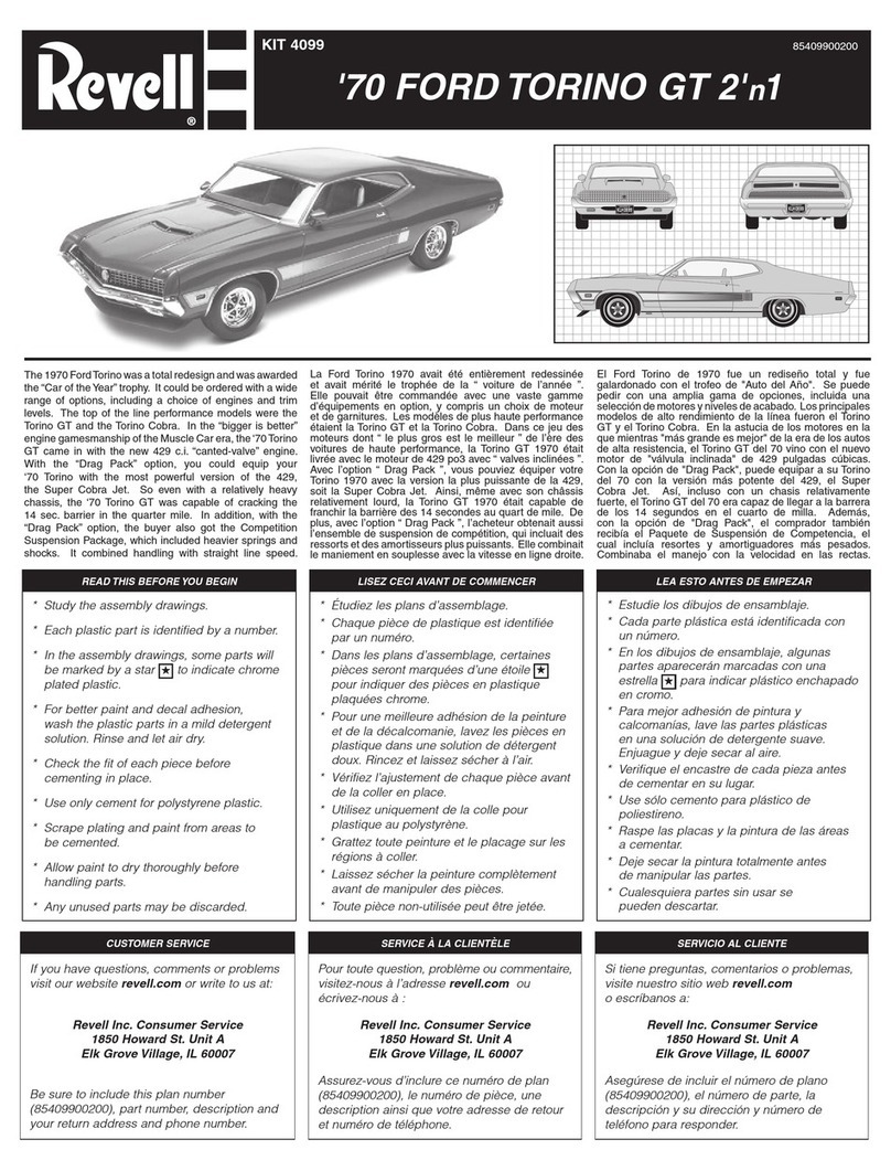 REVELL 4099 User manual