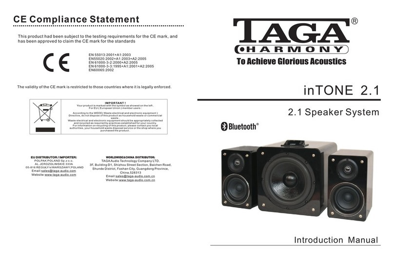 Taga Harmony inTONE 2.1 Introduction manual