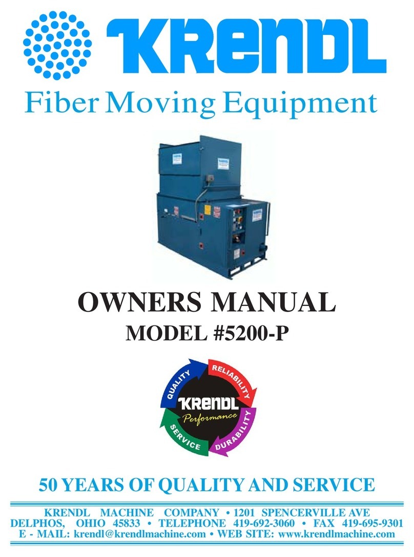 Krendl 5200-P owner's manual