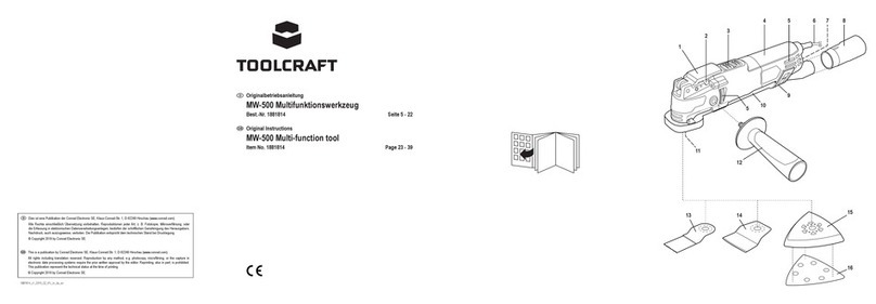 TOOLCRAFT MW-500 Original instructions