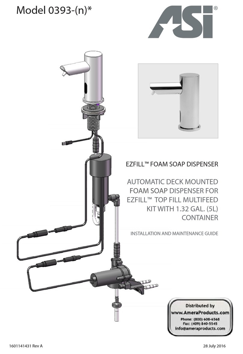 ASI EZFILL 0393 Series manual