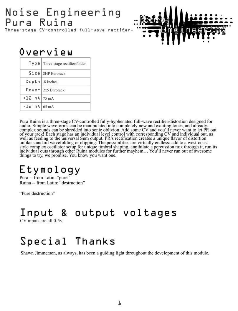 Noise Engineering Pura Ruina manual