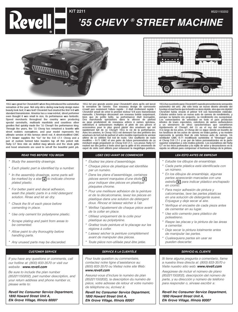 REVELL 2211 User manual