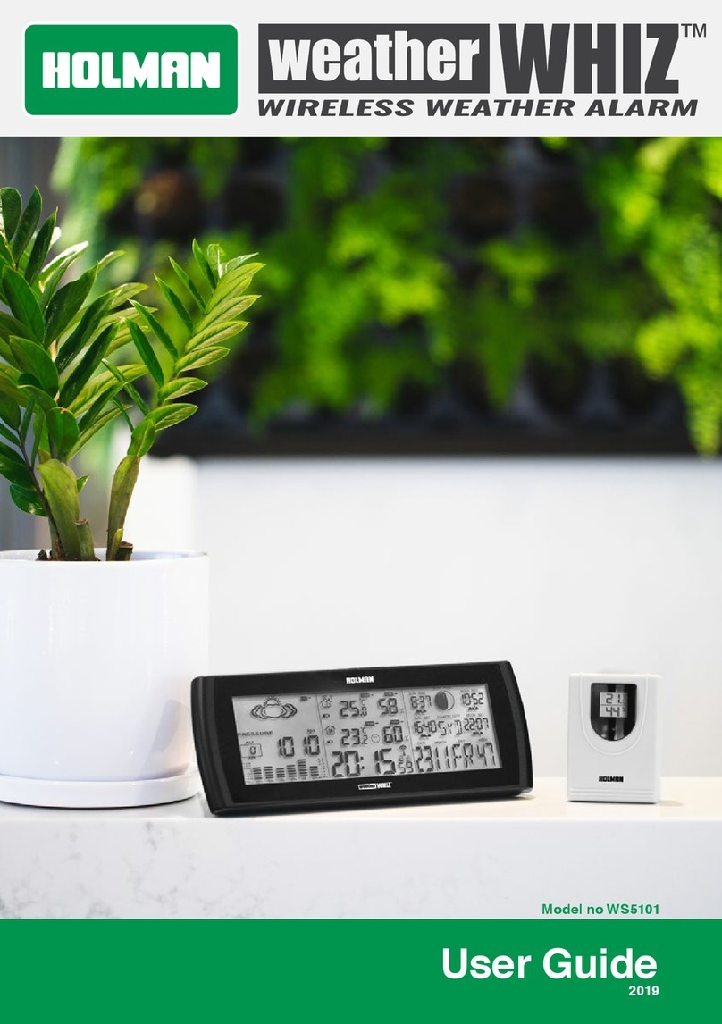 Holman Weather Whiz WS5101 user guide