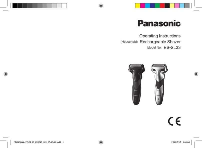 Panasonic ES-SL33 operating instructions