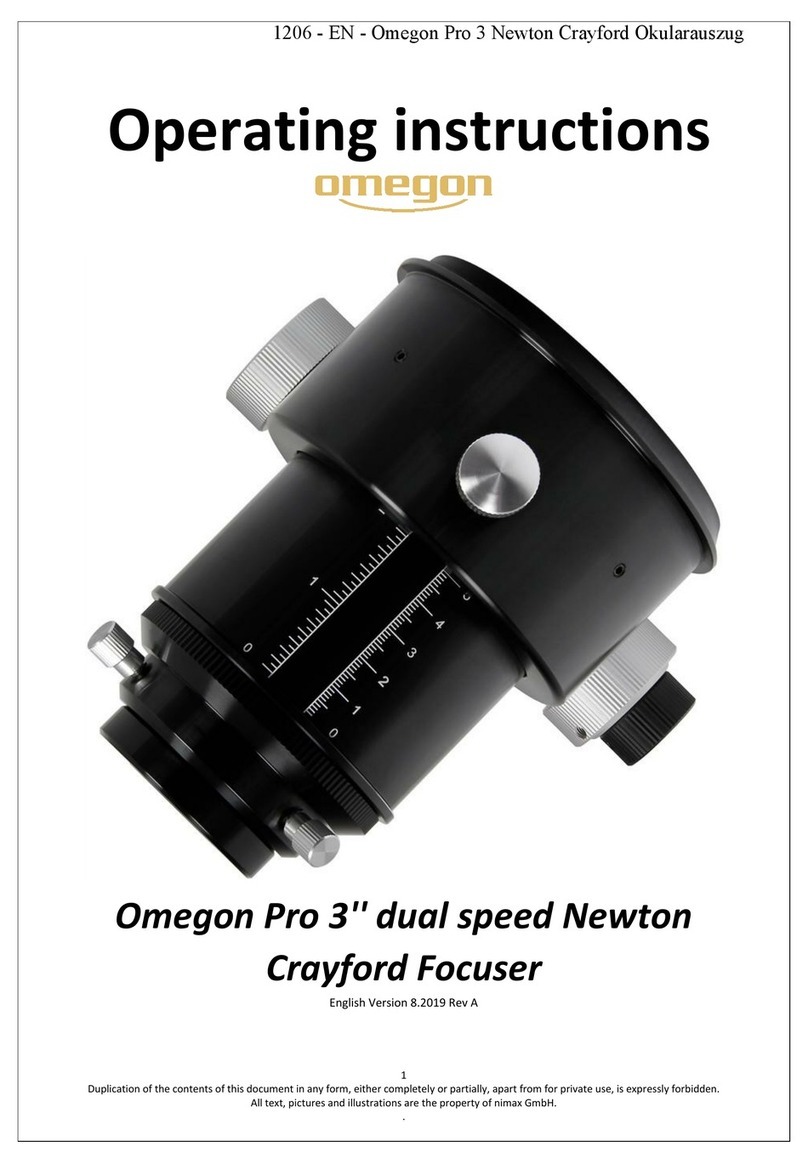Omegon Pro 3" dual speed Newton Crayford Focuser operating instructions