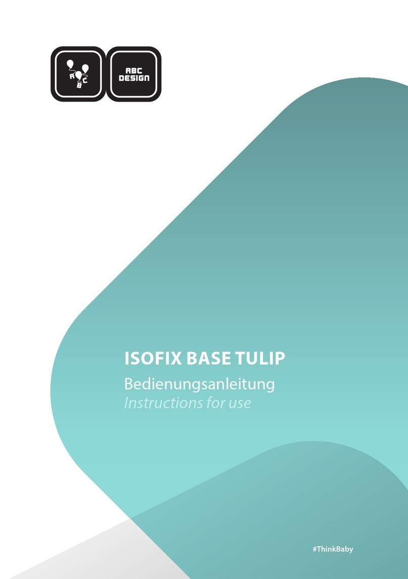 ABC Design Isofix Base Tulip Instructions for use