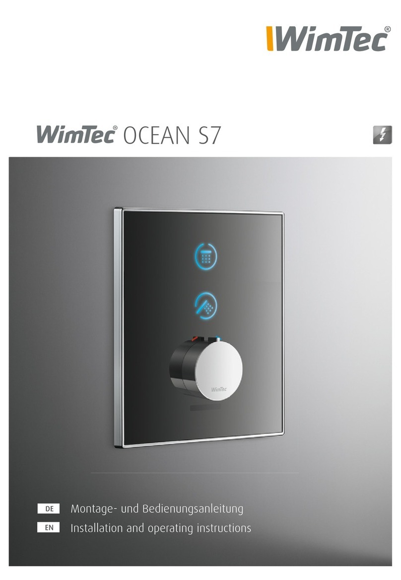WimTec OCEAN S7 Installation and operating instructions WimTec OCEAN S7 Installation and operating instructions