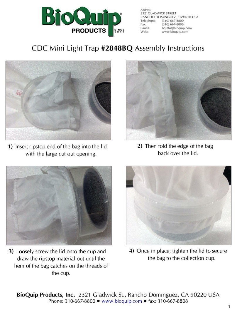 BioQuip 2848BQ Assembly instructions