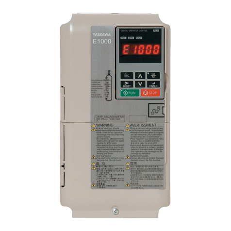 YASKAWA E1000 User manual