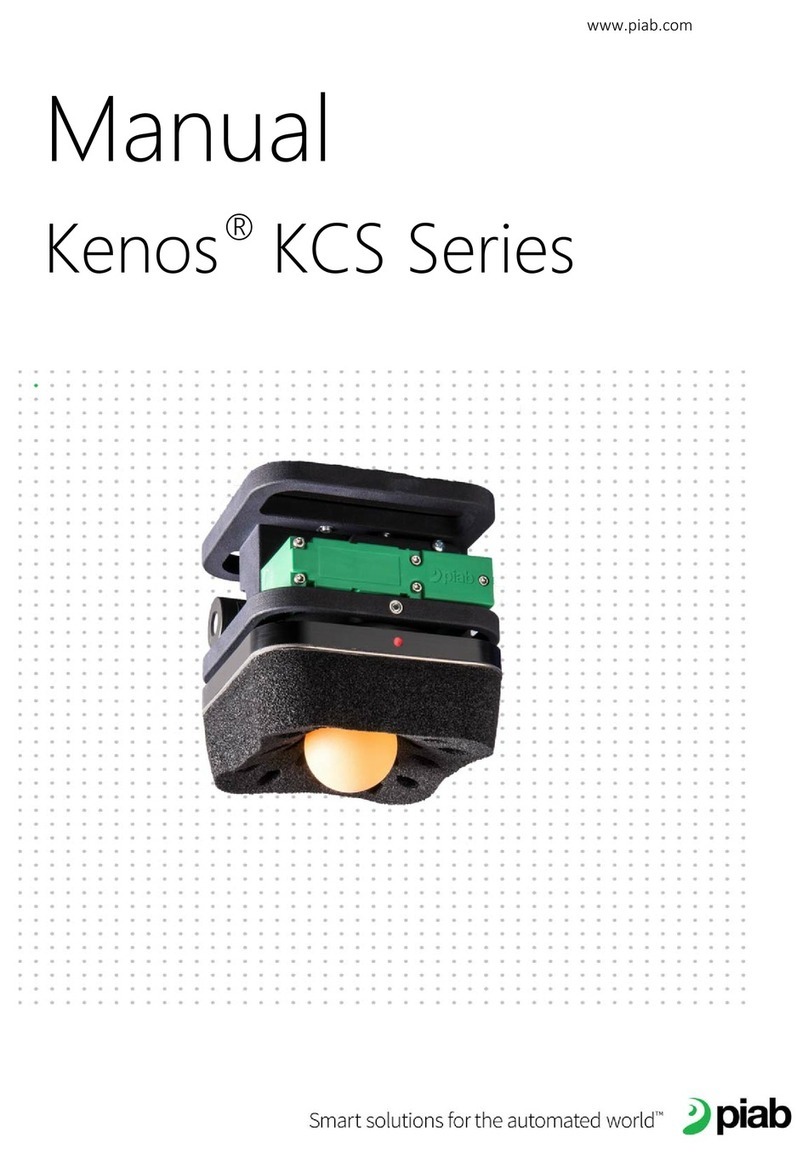 PIAB Kenos KCS Series manual