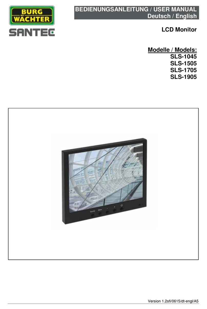 Burg Wächter SANTEC SLS-1045 User manual