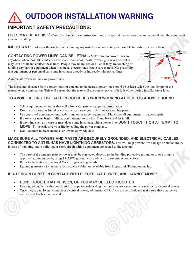 HyperLink Technologies HG2430G installation instructions HyperLink Technologies HG2430G installation instructions