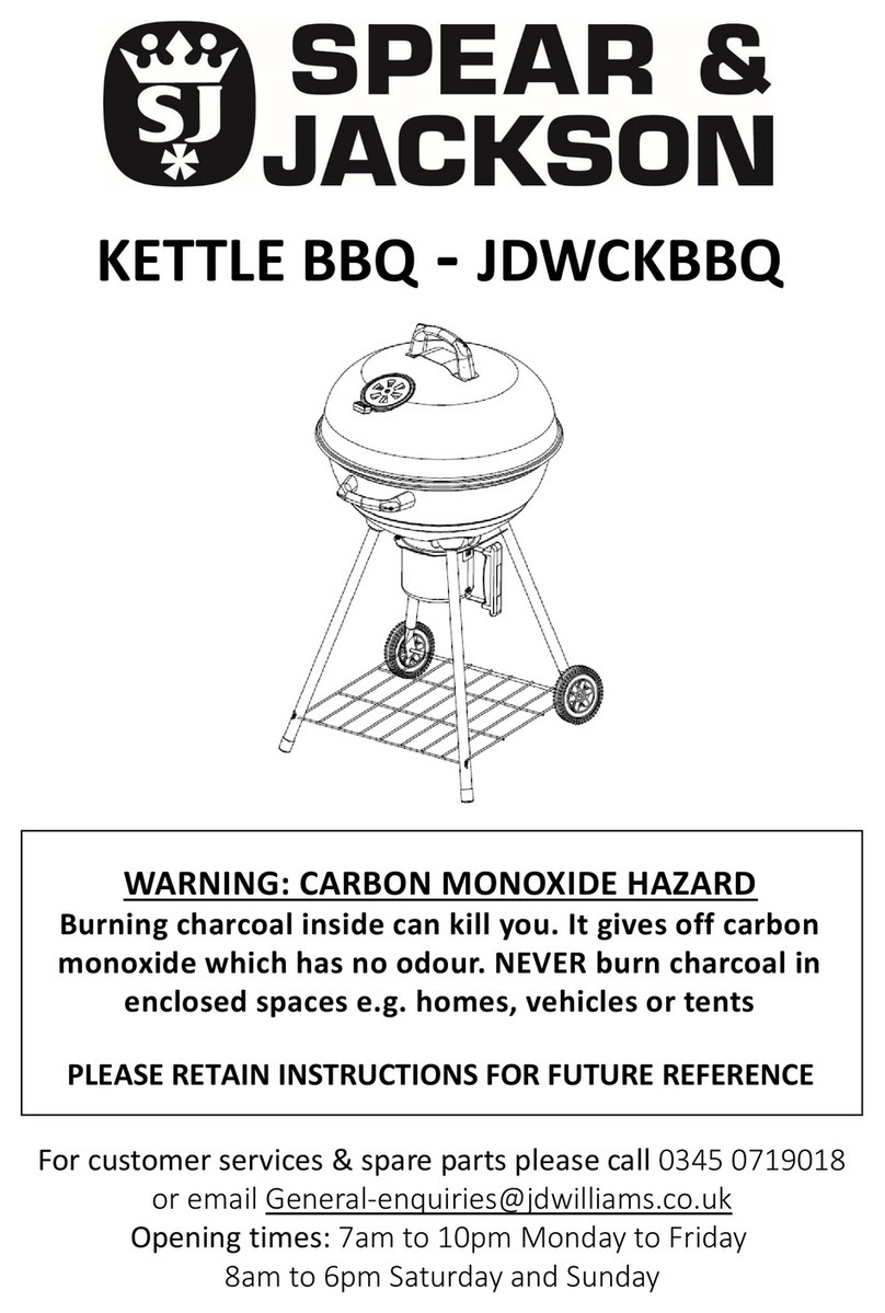 Spear & Jackson JDWCKBBQ manual