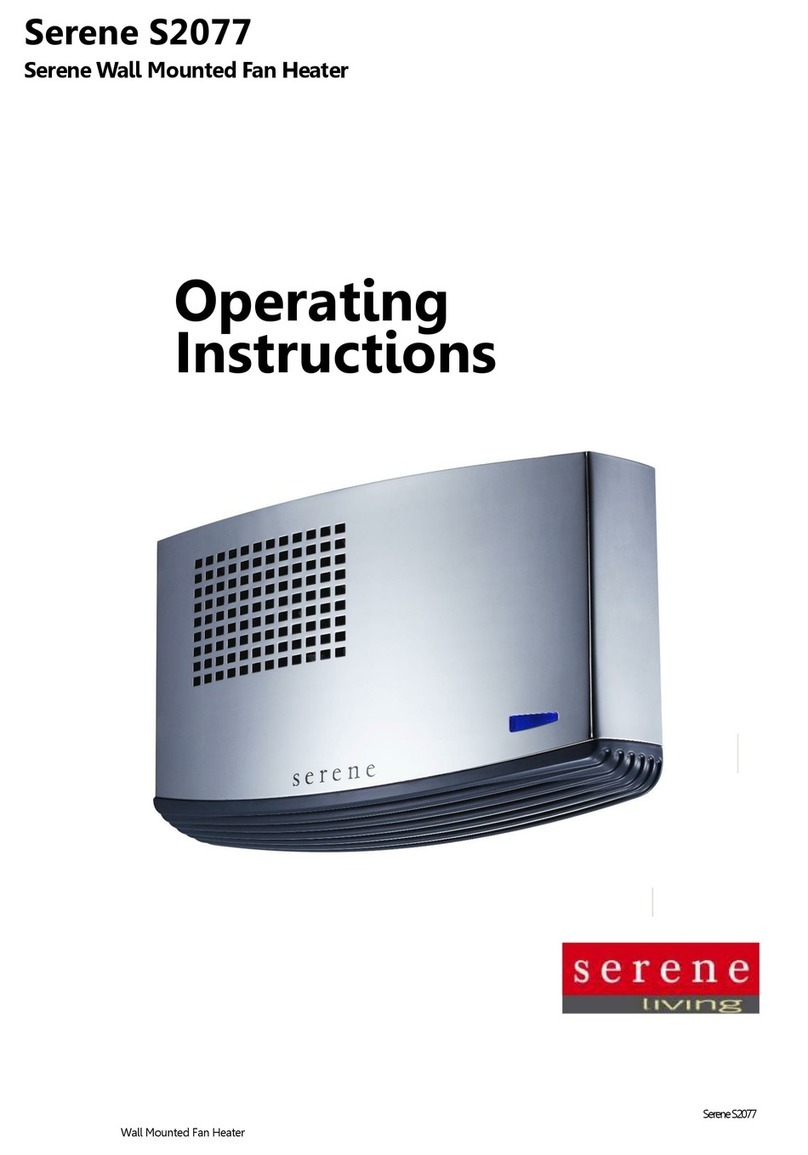 Serene S2077 User manual Serene S2077 User manual