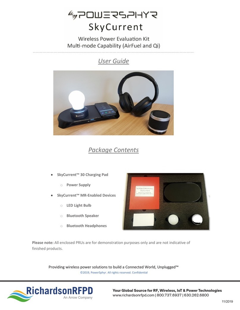 POWERSPHYR Sky Current user guide